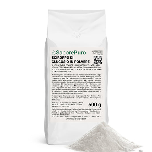 Glucose syrup powder 21DE - 500 gr - SaporePuro