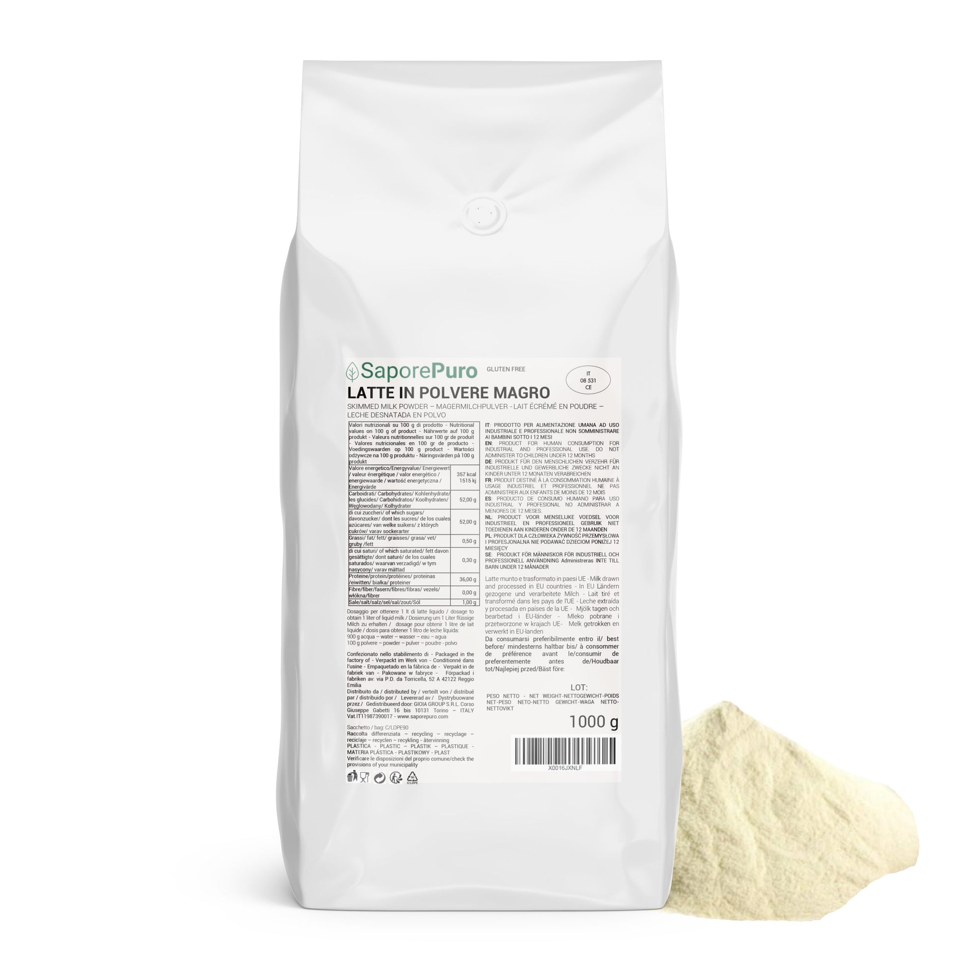 low-fat milk powder