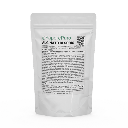 Sodium Alginate (E401) - 50gr - SaporePuro