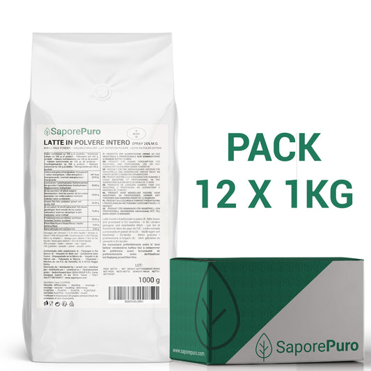 Whole Milk Powder - 12Kg (12x1) - SaporePuro